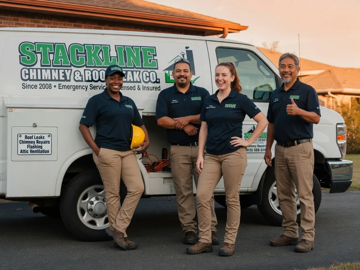 Chimney flashing repair company in Clark, CO